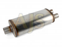 Бочка выхлопная Magnaflow style выход центр 51мм 2 выноса 63мм длина 455мм вынос-вынос-центр