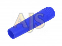 Наконечник шланга резиновый синий AN3