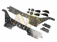 Комплект передних усилителей лонжеронов PBK NIVA Urban 12 деталей