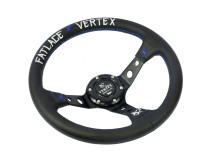 Руль спортивный Vertex Fatlace с выносом кожа без перфорации