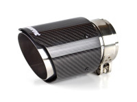 Насадка на глушитель Akrapovic style с карбоном 63х102мм (матовый)