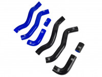 Патрубки радиатора ВАЗ 2108 инжектор 4 штуки AJS (синий)