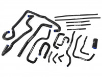 Патрубки системы охлаждения Nissan Skyline R33, 34 GTS 19 штук (синий) (синий)