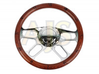 Руль Hot Rod style с адаптером 4 спицы