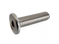 Болт M8*30 мм под шестигранник плоская шляпка SS