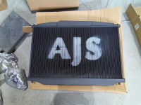 Радиатор алюминиевый Toyota Soarer 50мм V8 1UZ AT AJS (черный)