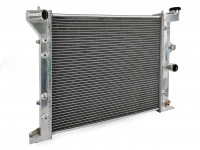 Радиатор алюминиевый Toyota Mark 2 JZX90 50мм AT AJS (серый)