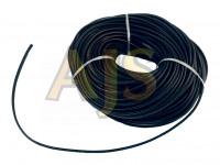 Резинка уплотнительная для дверей П-образная (черный)