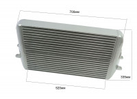 Интеркулер Wagner style BMW X5 X6 (серый)