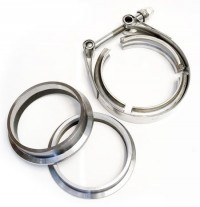 V-band хомут с фланцами 102мм