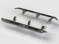 Пороги силовые BMS ALFA для Toyota Hilux 15-24 (2шт)