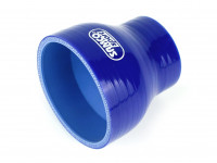 Патрубок силиконовый 0 градусов 51-70 мм (синий)