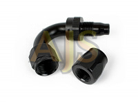 Фитинг AJS черный AN8 120 гр