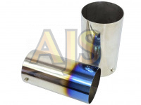 Удлинитель банки глушителя d114 (полированный)