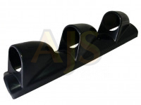 Подиум под датчик на левую стойку 52мм тройной (черный) (черный)