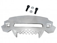 Клюз алюминиевый "Зубы" (черный)