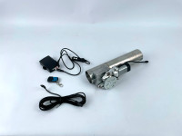 Заслонка выхлопная с электроприводом и отводом 63мм УЦЕНКА