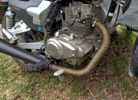 Термолента 1200 градусов базальтовая  25мм 10м