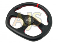 Beltenick руль D-образный спортивный без выноса кожа