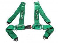 Ремни Таката 4 точки стандартный крепеж (зеленый)