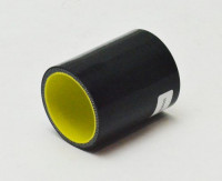 Патрубок силиконовый 0 гр 51 мм прямой усиленный длина 100 мм (черный)