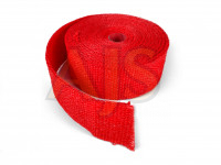 Термолента красная 800 градусов 50мм 10м