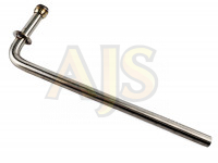 Крепеж выхлопной трассы 90гр,  нержа,  d10,  200мм