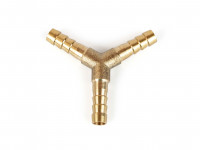 Тройник латунный Y-образный 10-10-10мм