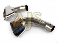 Насадка на глушитель BMW X5 E70 двойная пара