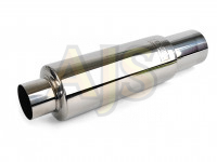 Бочка выхлопная HKS Hi-Power style малая вход 76мм выход 102мм