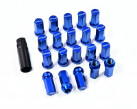 Гайки колесные Rays style M12x1.5 44мм (синий)