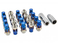 Гайки колесные титановые AJS M12*1.25 48мм (обожженный)