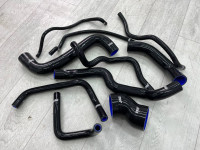 Патрубки системы охлаждения Subaru Legacy BP 02-06 турбо (розовый)