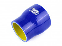 Патрубок силиконовый 0 гр 57-63 мм прямой усиленный (синий)