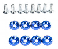 Декоративные шайбы Password JDM style (синий)