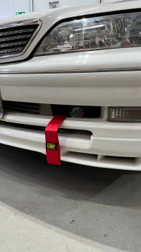 Стропа буксировочная OMP style (красный)