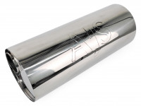 Бочка выхлопная AJS ES V 450мм круглая  (63мм)