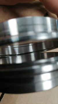 V-band хомут с фланцами 102мм с проточкой папа-мама