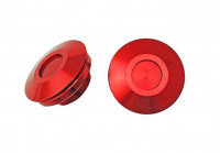 Замки капотные с шаровой защелкой (красный)
