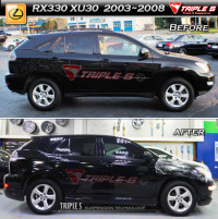 Triple S пружины под занижение Lexus RX330 XU30