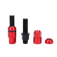 Болты колесные M14*1.5, шляпка 33мм, сталь+алюминий (синий)