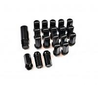 Гайки колесные Rays style M12x1.25 44мм (черный)