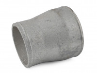 Отвод прямой алюминиевый переходной 63-76мм