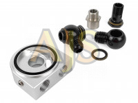 Проставка под масляный радиатор с банжо болтами AN10 Mishi style